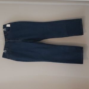 Emily B Jeans Women's Size 12 Long Mid Rise Dark Wash